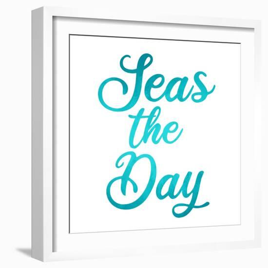 Seas the Day-Kimberly Allen-Framed Art Print