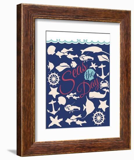 Seas the Day-null-Framed Premium Giclee Print