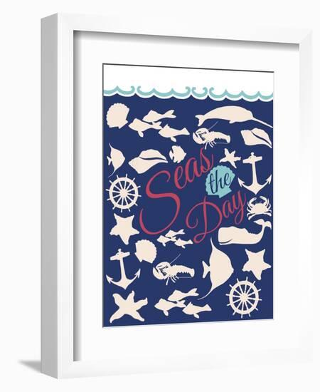 Seas the Day-null-Framed Premium Giclee Print