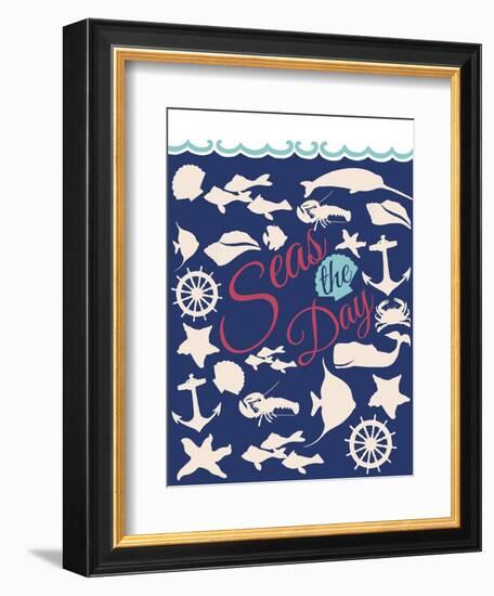 Seas the Day-null-Framed Premium Giclee Print