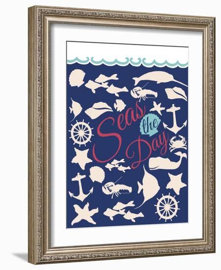 Seas the Day-null-Framed Giclee Print