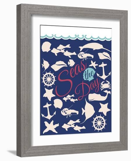 Seas the Day-null-Framed Giclee Print