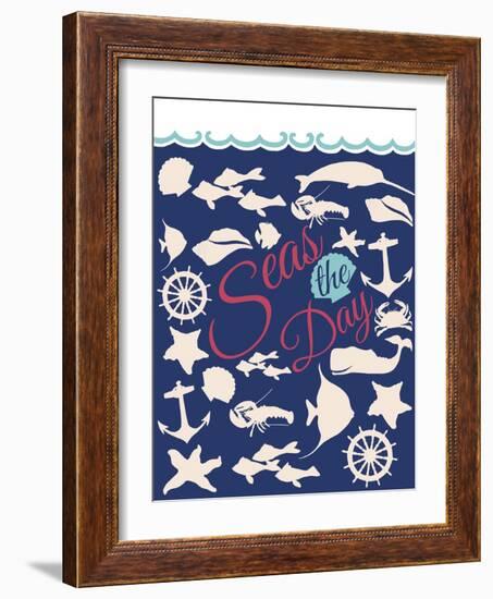 Seas the Day-null-Framed Giclee Print