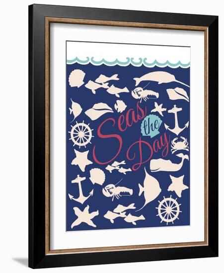 Seas the Day-null-Framed Giclee Print