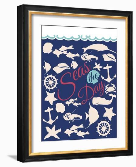 Seas the Day-null-Framed Giclee Print