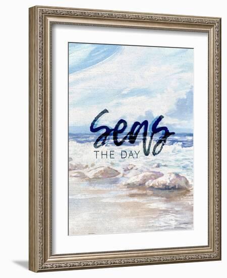 Seas the Day-Kingsley-Framed Art Print