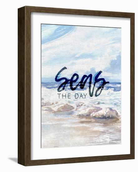 Seas the Day-Kingsley-Framed Art Print