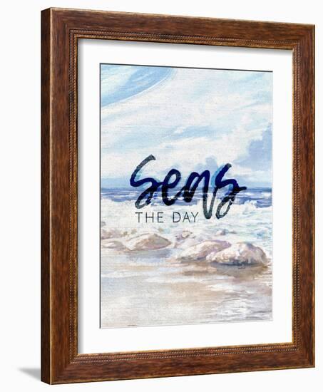 Seas the Day-Kingsley-Framed Art Print