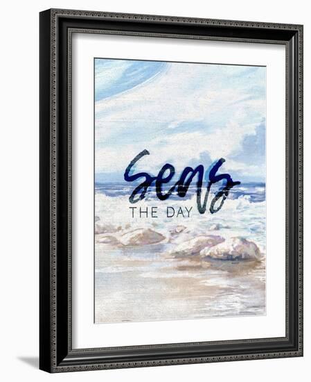 Seas the Day-Kingsley-Framed Art Print