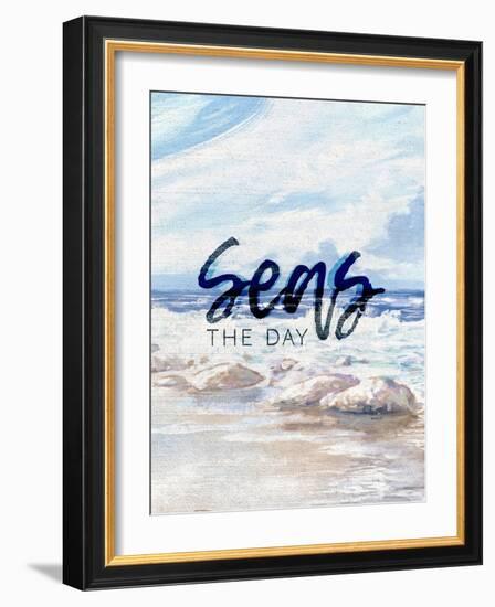 Seas the Day-Kingsley-Framed Art Print