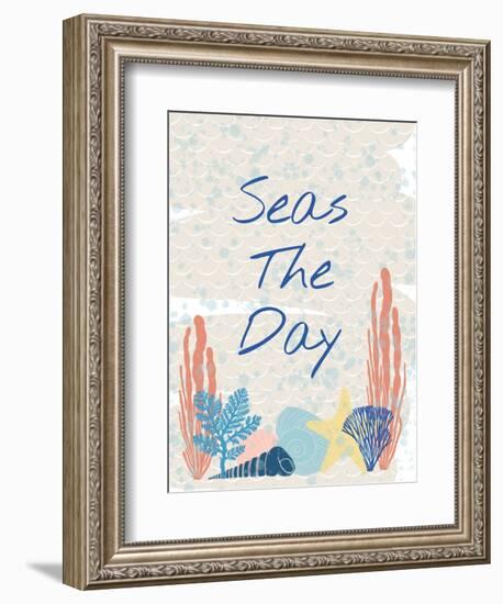 Seas The Day-Melody Hogan-Framed Art Print