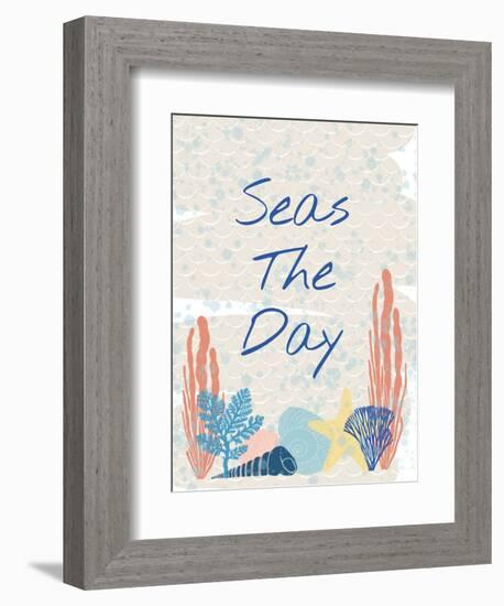 Seas The Day-Melody Hogan-Framed Art Print