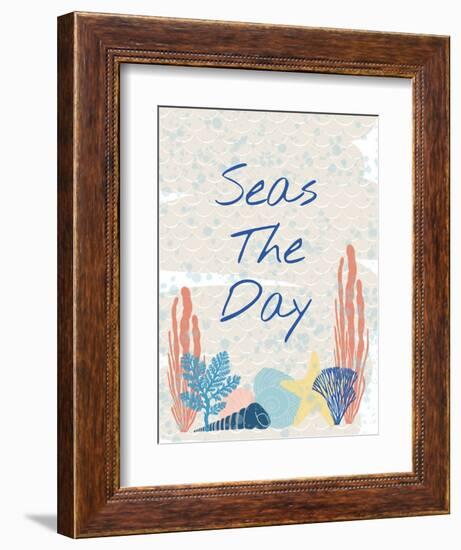 Seas The Day-Melody Hogan-Framed Art Print