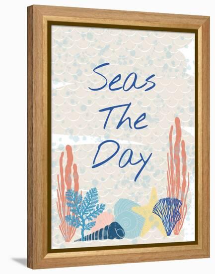 Seas The Day-Melody Hogan-Framed Stretched Canvas