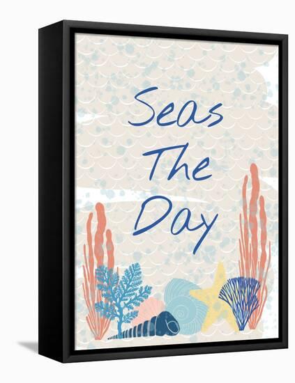 Seas The Day-Melody Hogan-Framed Stretched Canvas