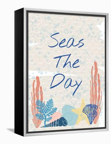 Seas The Day-Melody Hogan-Framed Stretched Canvas