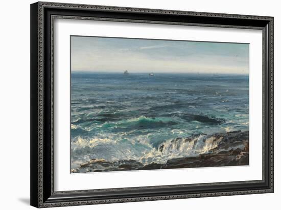 Seascape, 1877-Henry Moore-Framed Premium Giclee Print