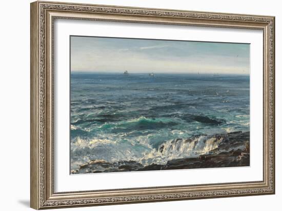 Seascape, 1877-Henry Moore-Framed Giclee Print