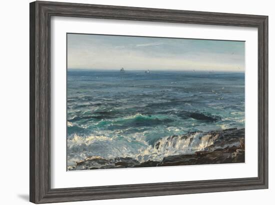 Seascape, 1877-Henry Moore-Framed Giclee Print