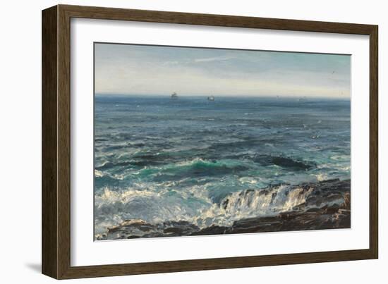 Seascape, 1877-Henry Moore-Framed Giclee Print