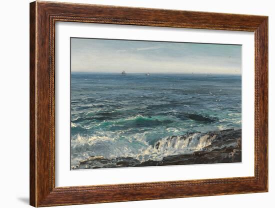 Seascape, 1877-Henry Moore-Framed Giclee Print