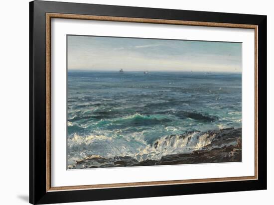 Seascape, 1877-Henry Moore-Framed Giclee Print