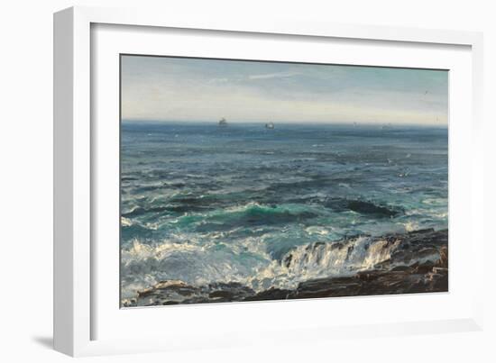 Seascape, 1877-Henry Moore-Framed Giclee Print