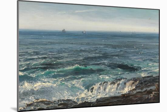 Seascape, 1877-Henry Moore-Mounted Giclee Print