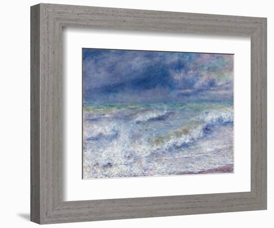 Seascape, 1879-Pierre-Auguste Renoir-Framed Giclee Print