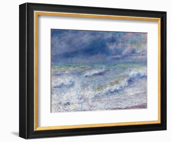 Seascape, 1879-Pierre-Auguste Renoir-Framed Giclee Print