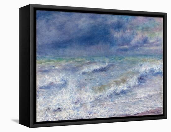 Seascape, 1879-Pierre-Auguste Renoir-Framed Premier Image Canvas