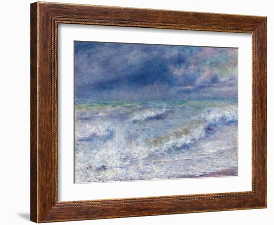 Seascape, 1879-Pierre-Auguste Renoir-Framed Giclee Print