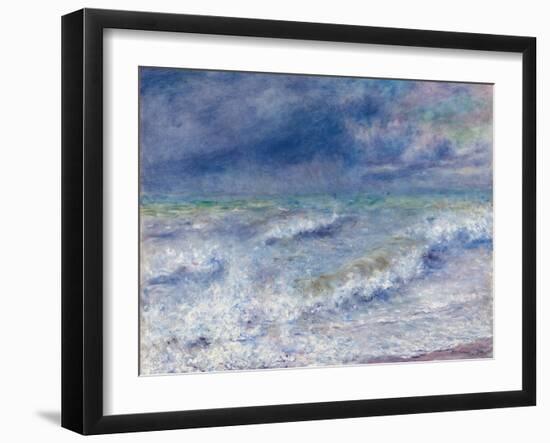 Seascape, 1879-Pierre-Auguste Renoir-Framed Giclee Print