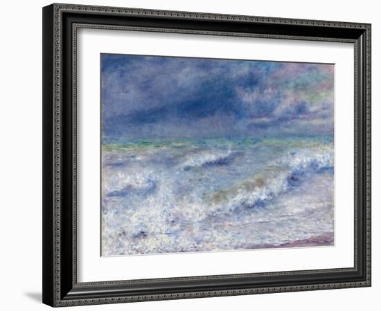 Seascape, 1879-Pierre-Auguste Renoir-Framed Giclee Print