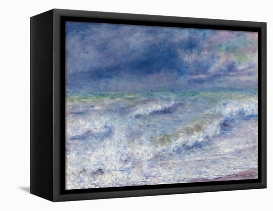 Seascape, 1879-Pierre-Auguste Renoir-Framed Premier Image Canvas