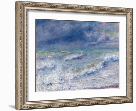 Seascape, 1879-Pierre-Auguste Renoir-Framed Giclee Print