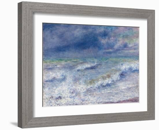 Seascape, 1879-Pierre-Auguste Renoir-Framed Giclee Print