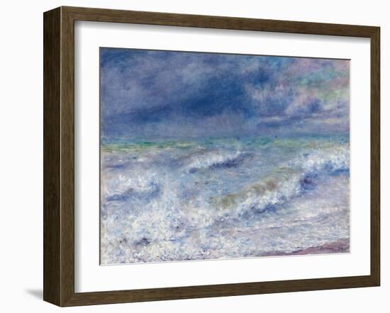 Seascape, 1879-Pierre-Auguste Renoir-Framed Giclee Print