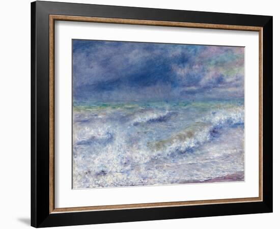 Seascape, 1879-Pierre-Auguste Renoir-Framed Giclee Print