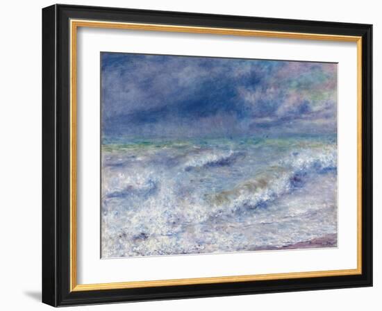 Seascape, 1879-Pierre-Auguste Renoir-Framed Giclee Print