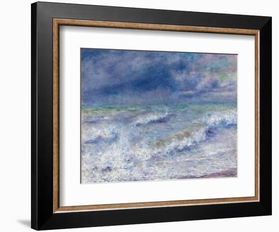 Seascape, 1879-Pierre-Auguste Renoir-Framed Giclee Print