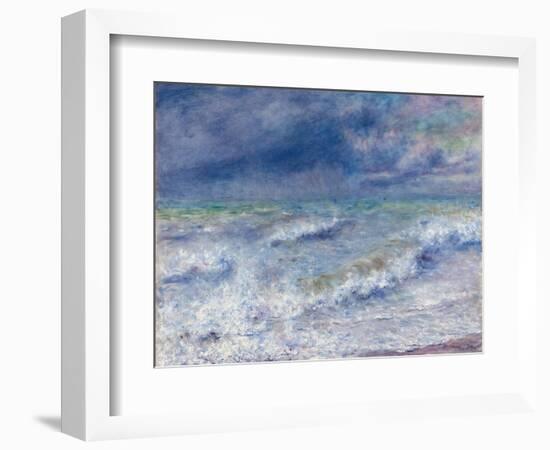 Seascape, 1879-Pierre-Auguste Renoir-Framed Giclee Print