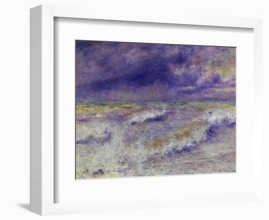 Seascape, 1879-Pierre-Auguste Renoir-Framed Premium Giclee Print