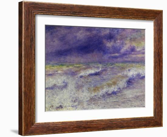 Seascape, 1879-Pierre-Auguste Renoir-Framed Art Print