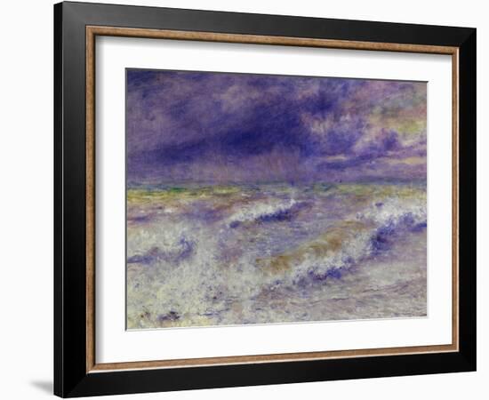 Seascape, 1879-Pierre-Auguste Renoir-Framed Art Print