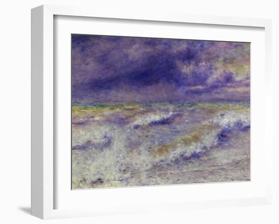 Seascape, 1879-Pierre-Auguste Renoir-Framed Art Print