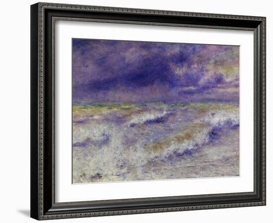 Seascape, 1879-Pierre-Auguste Renoir-Framed Art Print