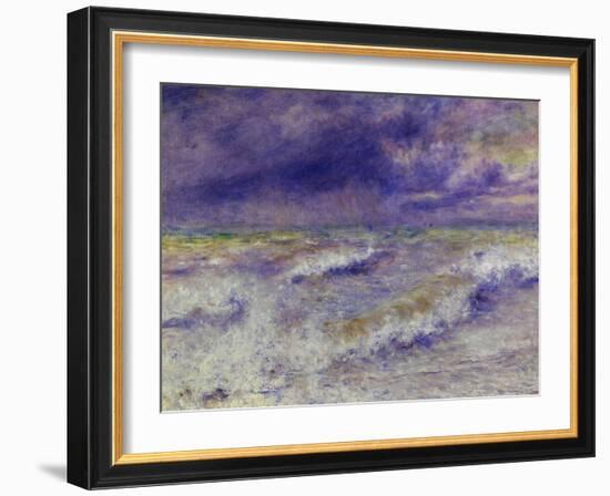 Seascape, 1879-Pierre-Auguste Renoir-Framed Art Print