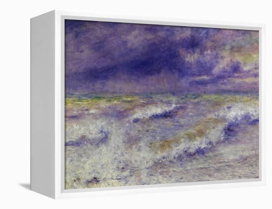 Seascape, 1879-Pierre-Auguste Renoir-Framed Stretched Canvas