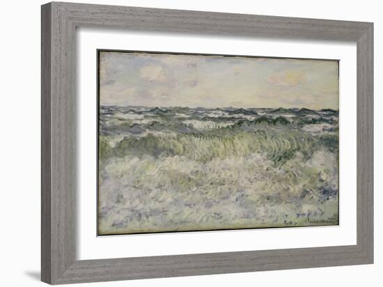 Seascape, 1881-Claude Monet-Framed Giclee Print